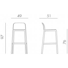 Барный стул 003/4034616000
