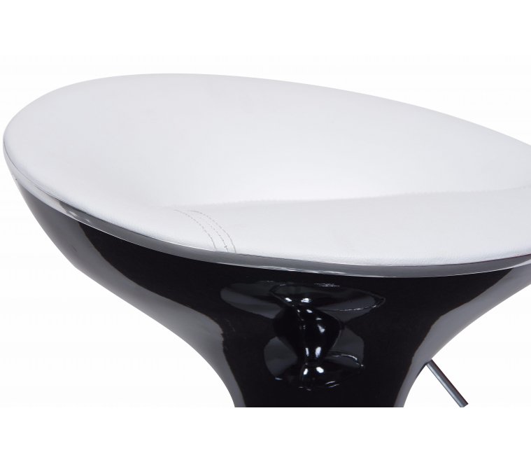 Барный стул Bomba Soft black / white