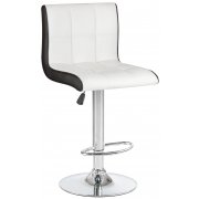 бело-черный / хром