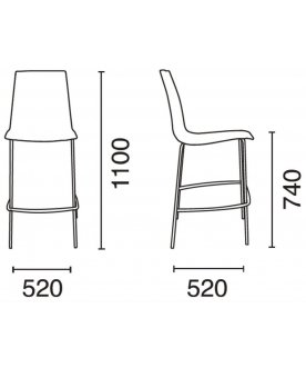 Барный стул PP/xtremebsl37
