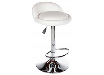 Барный стул Round белый