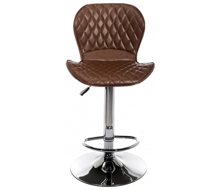 Барный стул Shanon CColl T-1002 brown leather