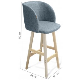 Барный стул Sheffilton SHT-ST33 / S65