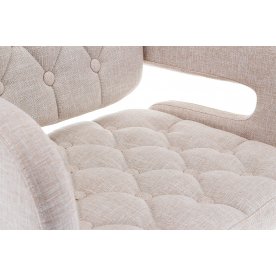 Барный стул Shiny ткань cream