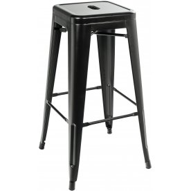 Барный стул Тиоли черный матовый