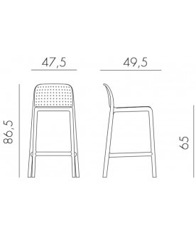 Полубарный стул 003/4034539000