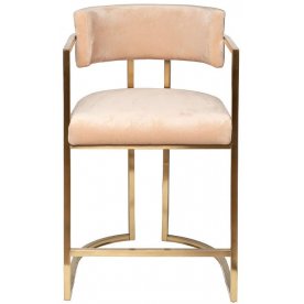 Полубарный стул 76AR-603GOLD-BG