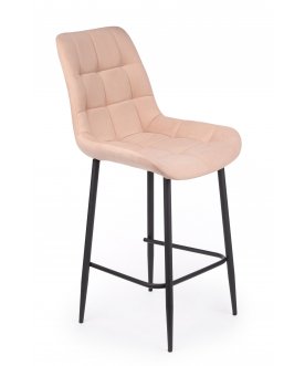 Барный стул Челси синий (zd 798) / черный