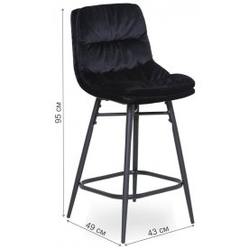 Полубарный стул D20