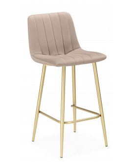 Барный стул Дани Мини бежевый (zd 210) / золотой np