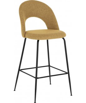 Барный стул Mahalia горчично-желтый