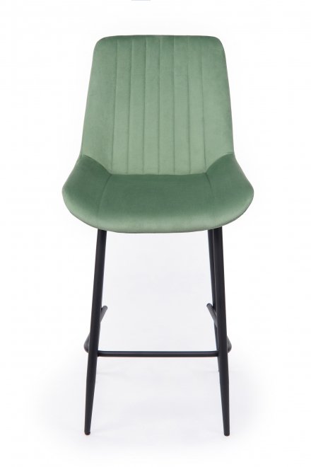 Полубарный стул Седа фисташковый (zd 651) / черный