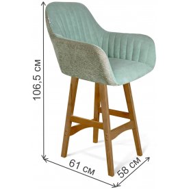 Полубарный стул SHT-ST38-3/S65-1