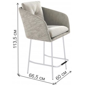 Полубарный стул SHT-ST43-2/S29-1