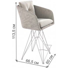 Полубарный стул SHT-ST43-2/S66-1