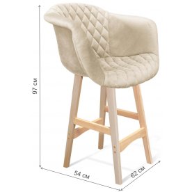 Полубарный стул SHT-ST31-C2/S65-1