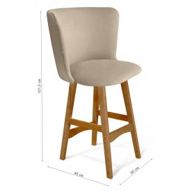 Полубарный стул SHT-ST36/S65-1