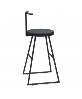 Барный стул Сканди-65 софт экокожа/черный