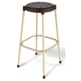 Стул барный SHT-S48 шоколадный / ваниль