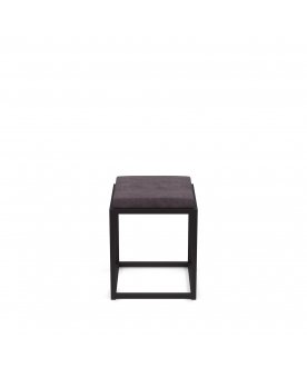 Стул барный Верм-46 velur grey/черный