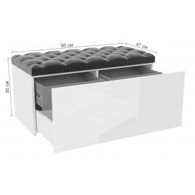 Банкетка Графтон 0809.М1.Т950.А/12 950