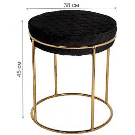 Банкетка GY-BEN8178GOLD-BL