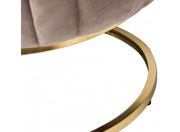 Банкетка N-BH2009 BG BR  серо-бежевая