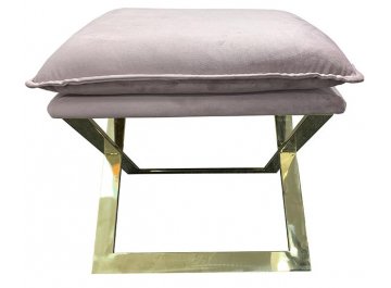 Банкетка N-OT-188 PI GO розовый / золото