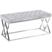 вельвет серый / сталь серебро