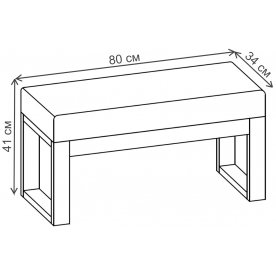Банкетка Таф-2