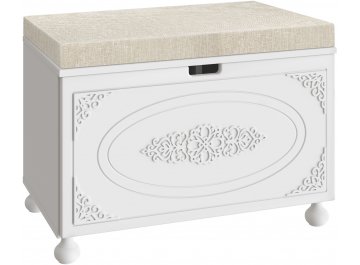 Банкетка Ассоль АС-70 белое дерево