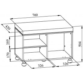 Банкетка Ассоль АС-23