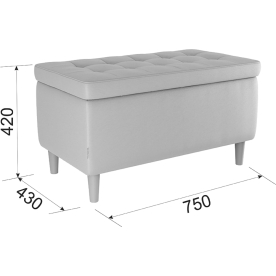 Банкетка Чарли 2