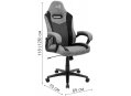 Компьютерное кресло Aerocool Duke lite ash black