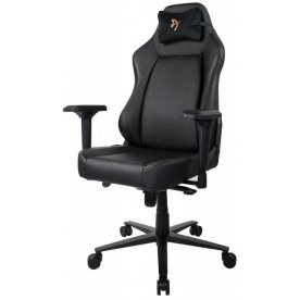 Компьютерное кресло Arozzi Primo PU-Black-Gold logo