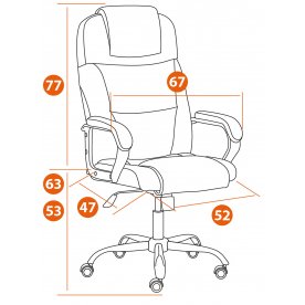 Компьютерное кресло Bergamo