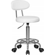 белый / хром