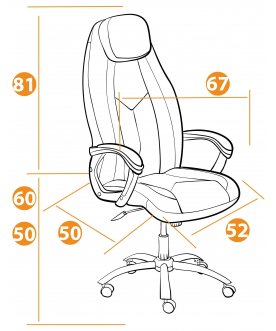 Компьютерное кресло Boss Lux/Босс Люкс