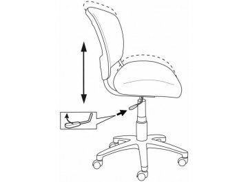 Компьютерное кресло Бюрократ CH-296NX/15-21