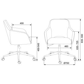 Компьютерное кресло Бюрократ CH-380SL