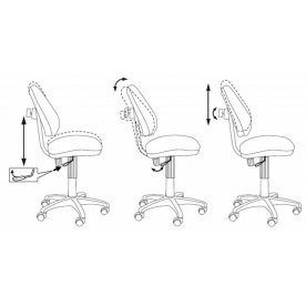 Компьютерное кресло Бюрократ KD-4