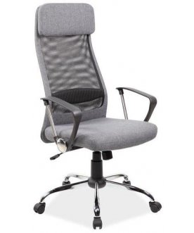 Компьютерное кресло Q-345 серое