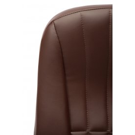 Компьютерное кресло CH767 коричневое из экокожи