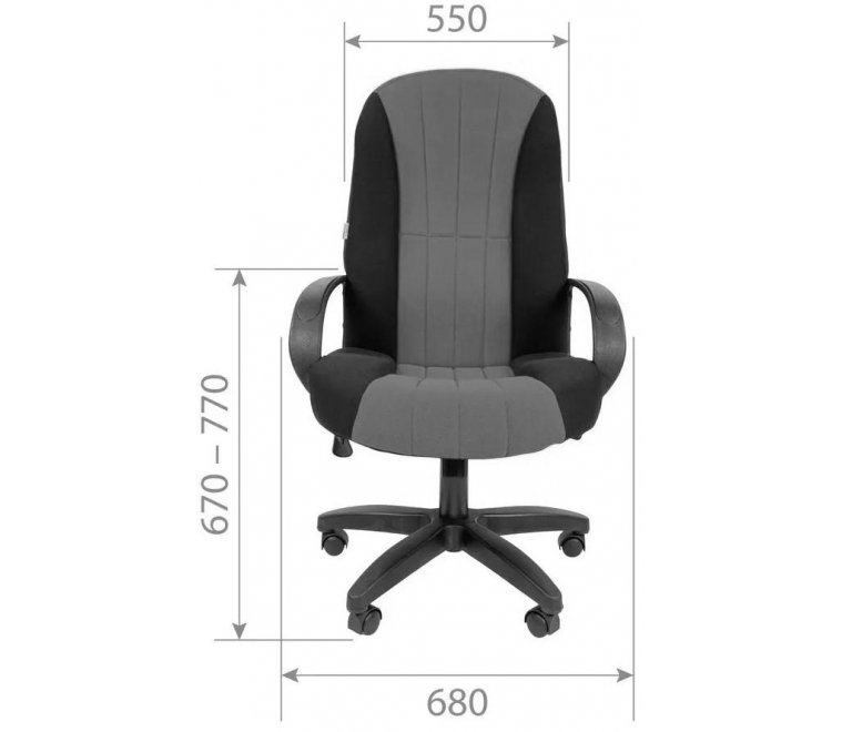 Компьютерное кресло Chairman 685 Т13 серый