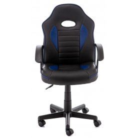 Компьютерное кресло Danger черное / синее