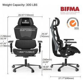 Компьютерное кресло Eureka Typhon