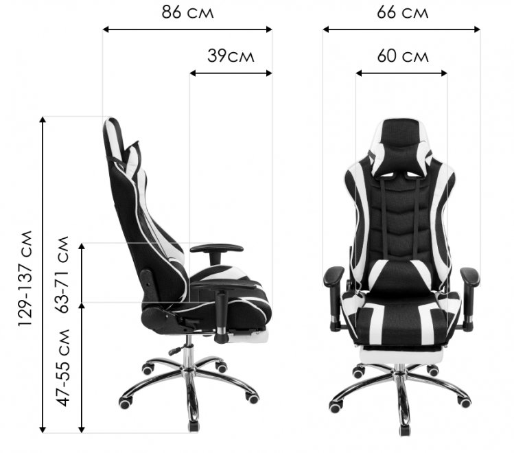 Компьютерное кресло Kano 1 red / black