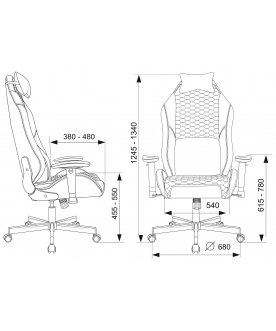 Компьютерное кресло Knight Neon