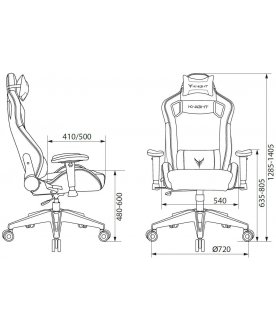 Компьютерное кресло Knight Outrid Smile