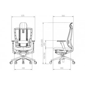 Компьютерное кресло Bravo BR-200С_DT
